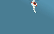 blue eyes minimalistic animals vector kittens 1600x1200 wallpaper 